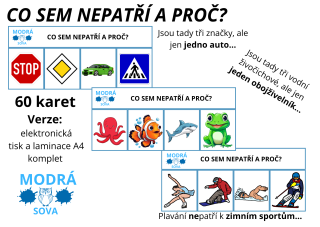 Co sem nepatří? - 60 karet